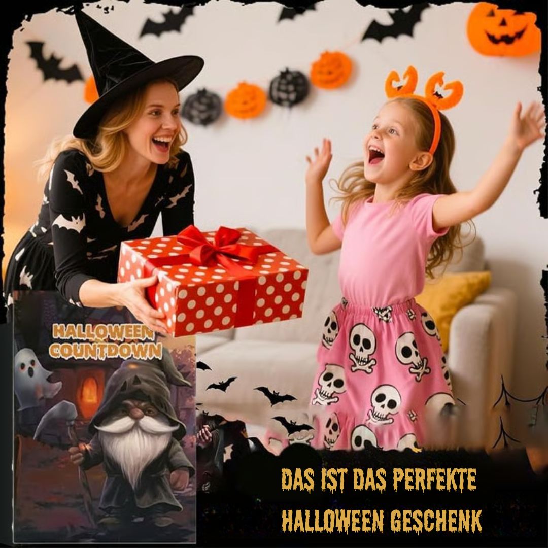 Halloween Kalender 2025 – Schaurige Wichtel (handgemacht)